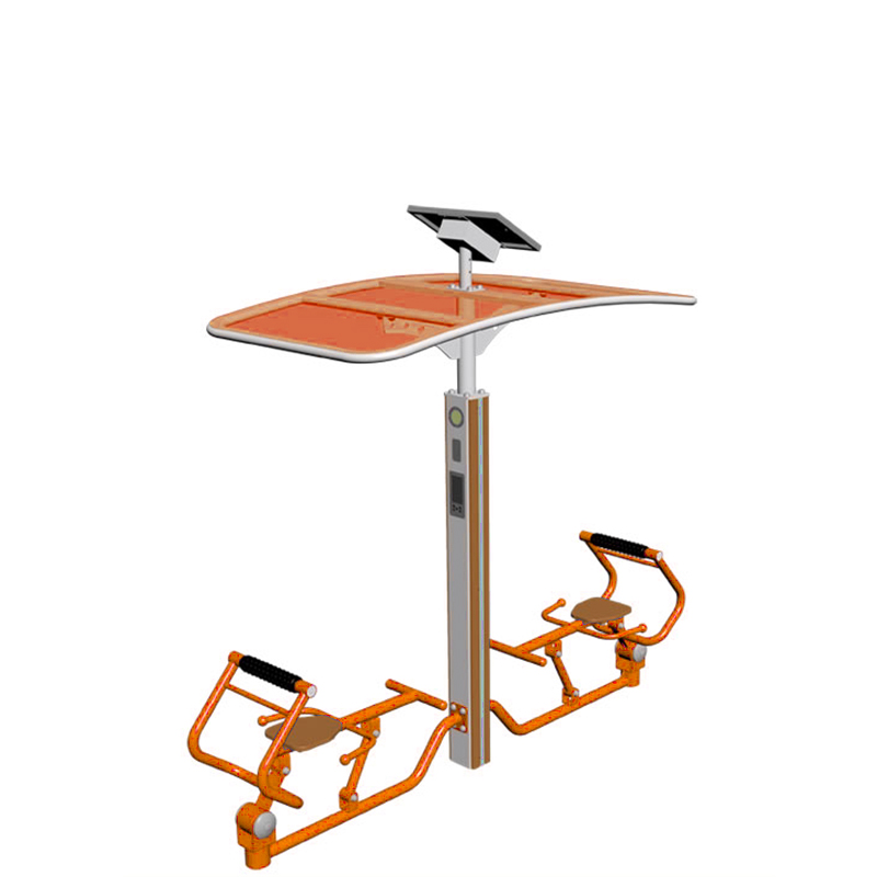 智能双位背部按摩器 - 熊猫体育官网校园健身路径设备